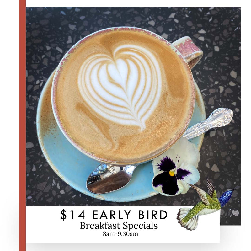 $14 Early Bird Breakfast Specials