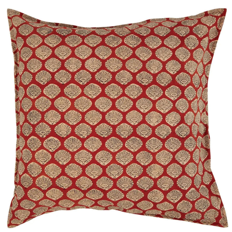 Solana Cotton Red Cushion