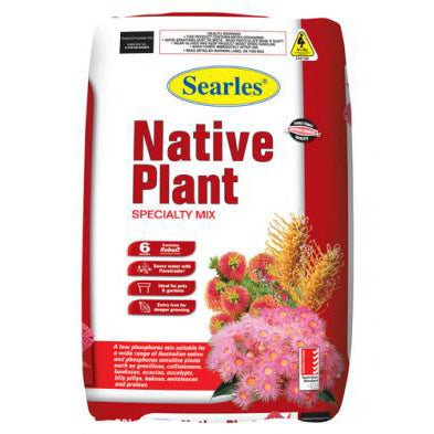 searles premium potting mix NATIVE POTTING MIX 30LT SEARLES – Poppy's Home and Garden