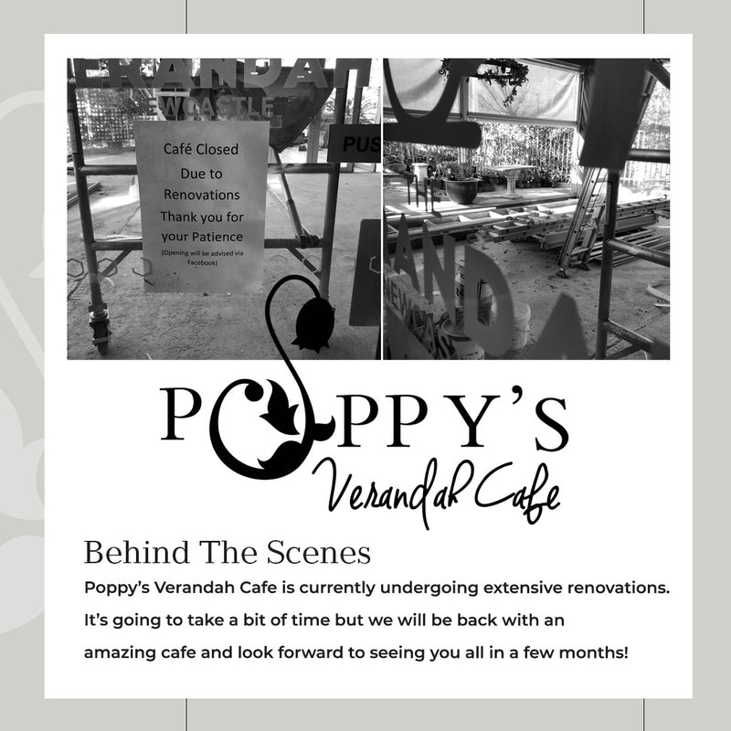Poppy's Verandah Cafe - undergoing major renovations