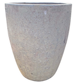 BUBBLE GLAZE U PLANTER GREY LARGE 55X70