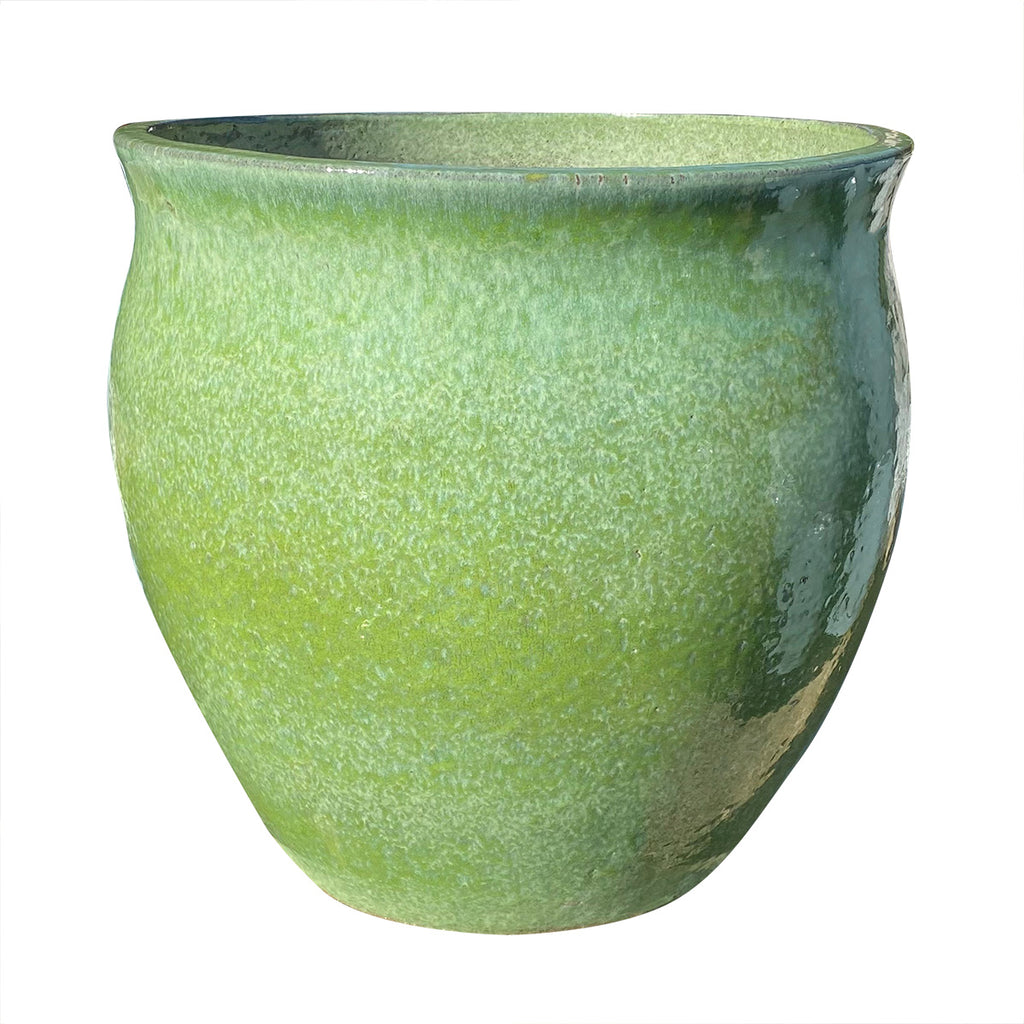 Ceramic Classic Pot Fern Green