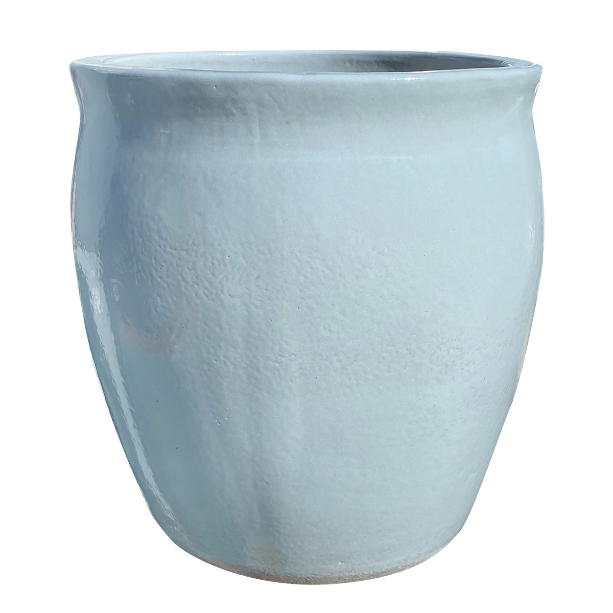 blue plant pot CERAMIC POTS LIGHT BLUE LARGE – Poppy's Home and Garden