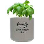 Positive Thoughts Ceramic Pot