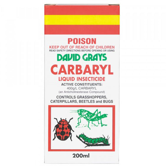 David Grays Carbaryl Garden Insecticide 200ml