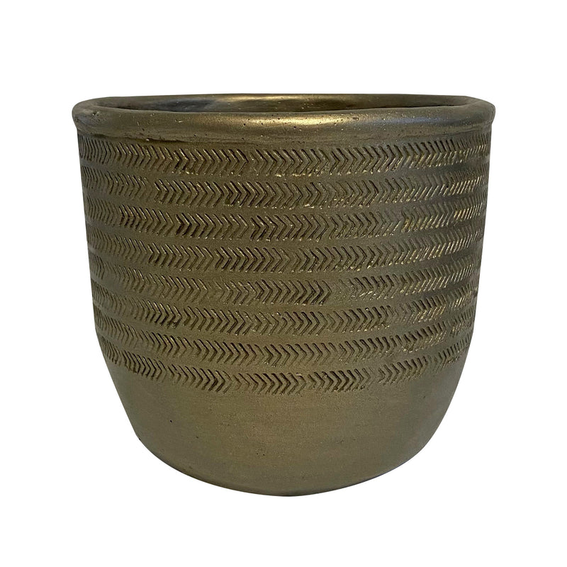 Miss Daisy Pot Bronze