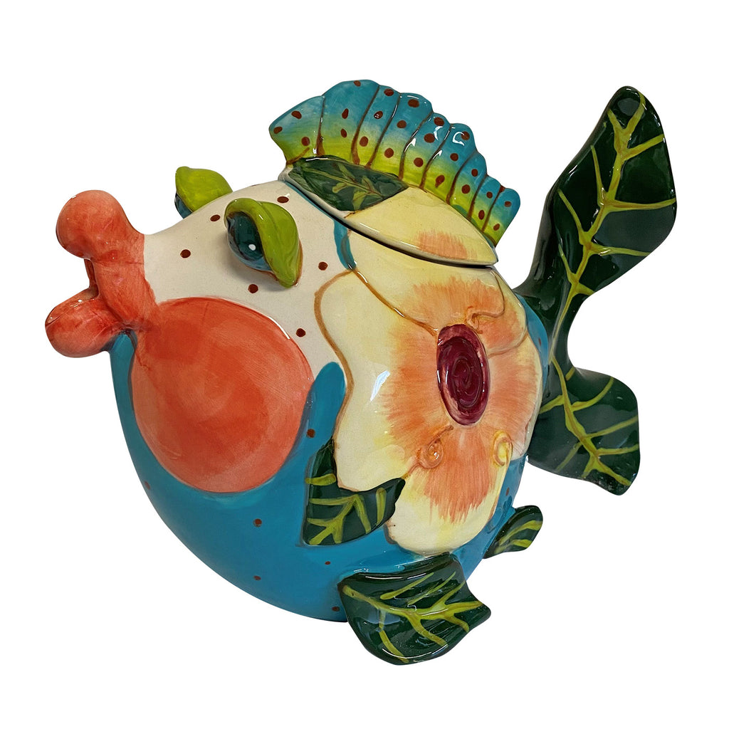 Mrs Loreli Fish Teapot