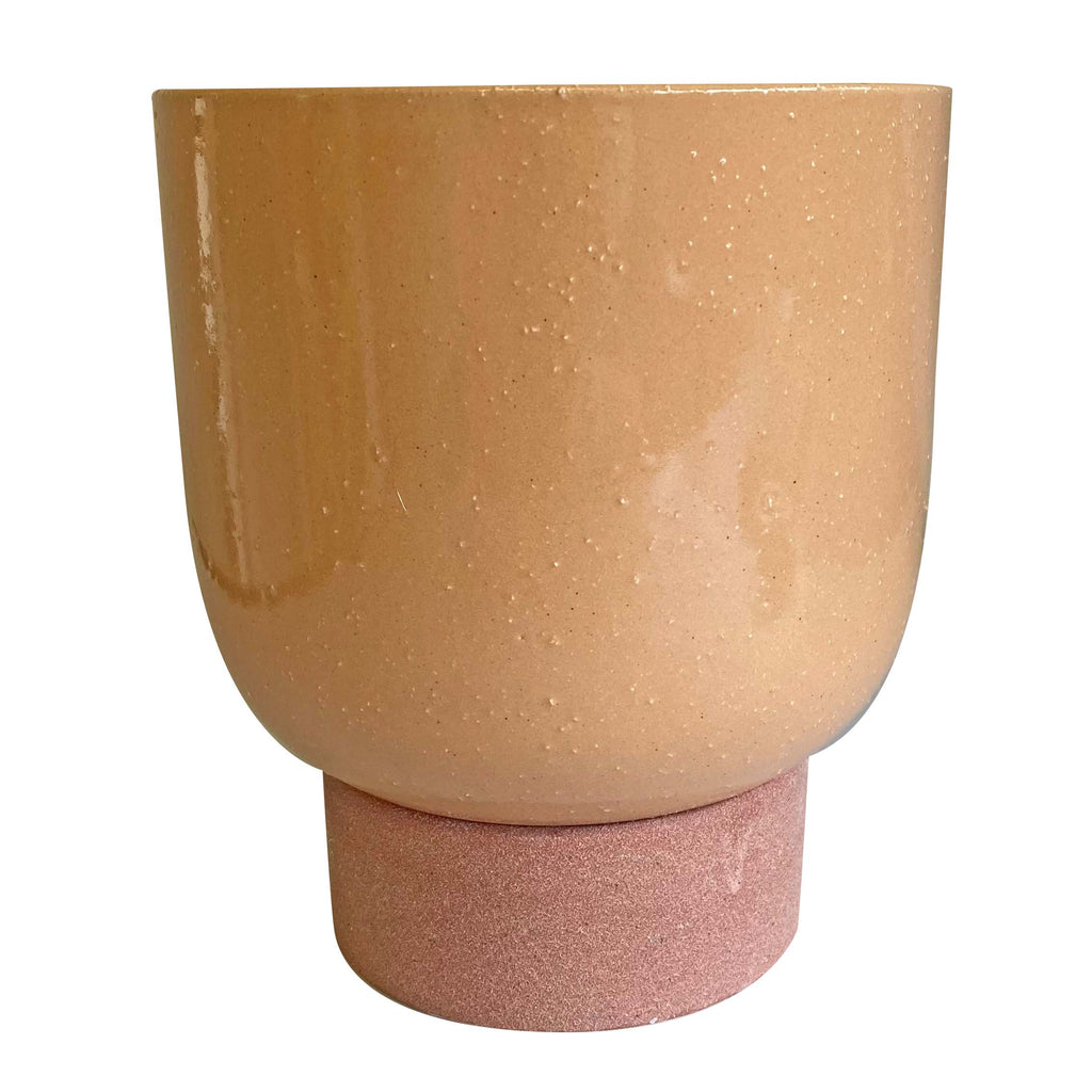 Penny Planter Pot with Stand Pink