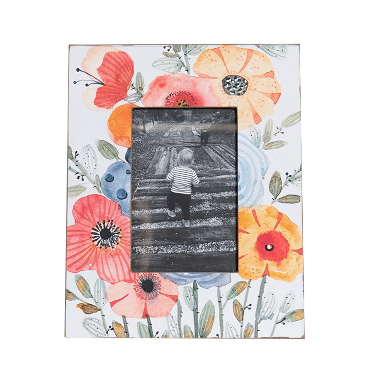 Photo Frame 4x6 Flowers