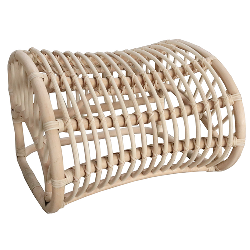 Rattan Lounge Chair Foot Rest Natural