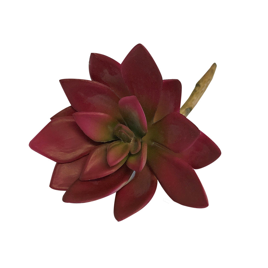 Red Mini Artificial Succulent Flower