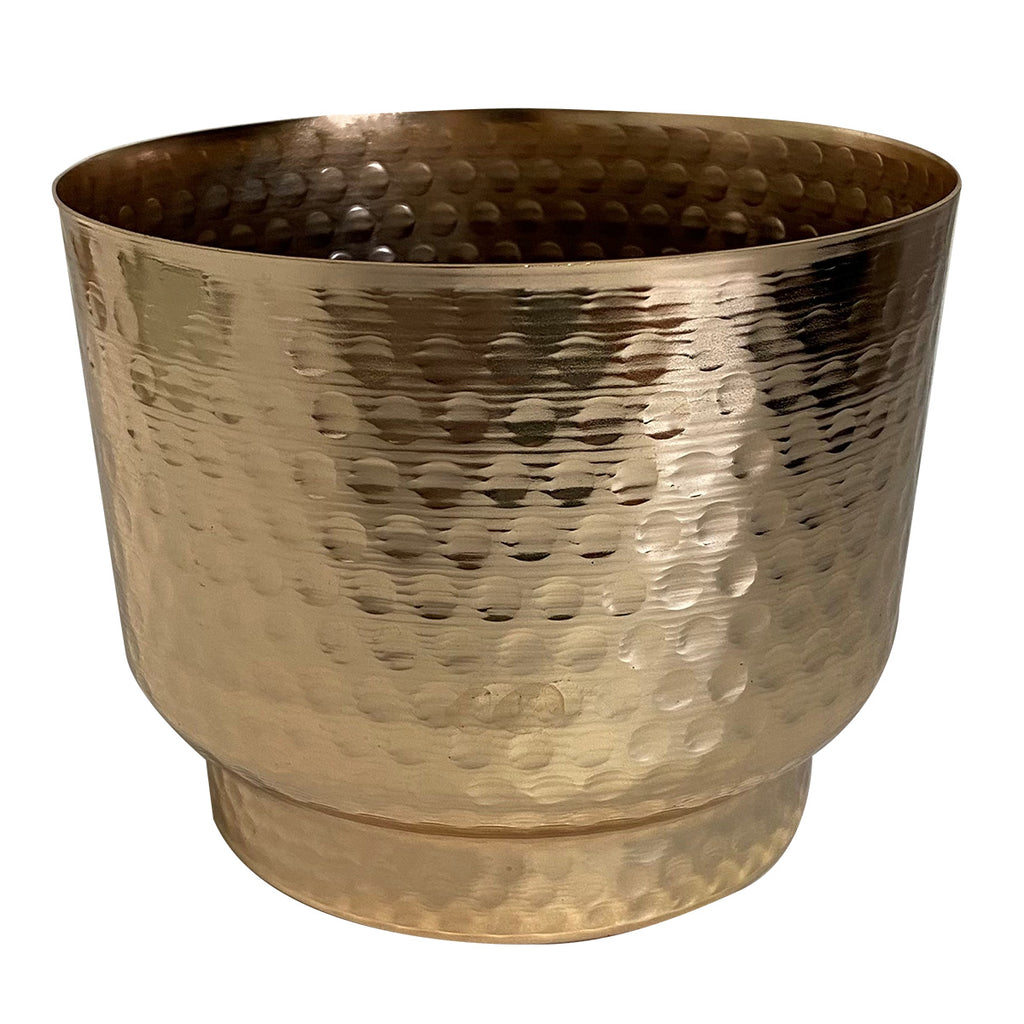 large rose gold plant pot ROSE GOLD POT – Poppy's Home and Garden