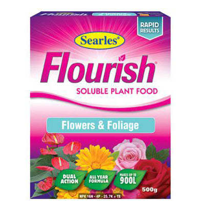 Searles Flourish Flowers and Foliage Soluble Plant Food