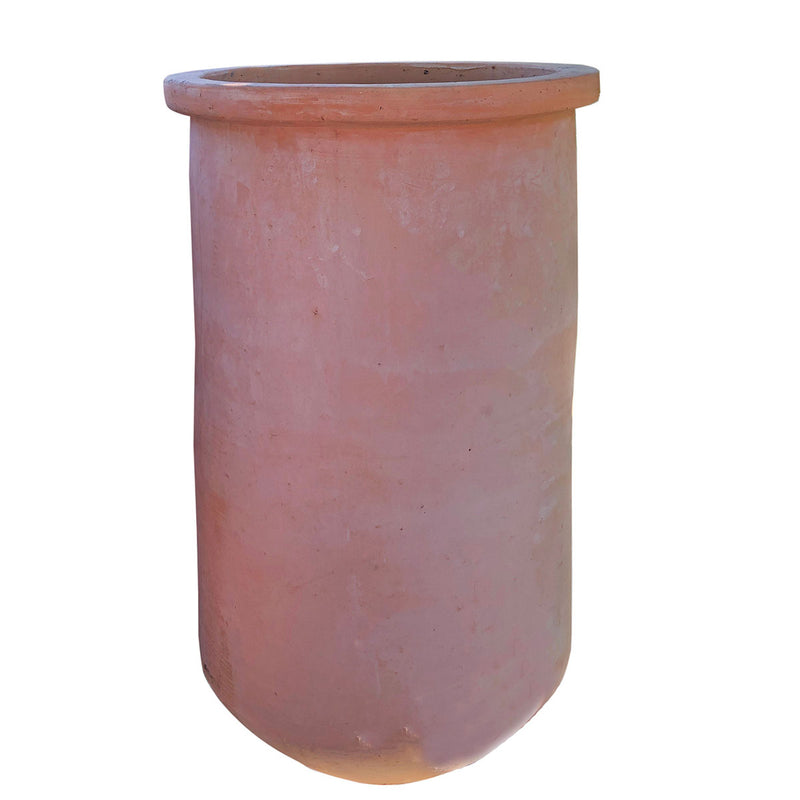 Terracotta Cylinder Pot Natural 