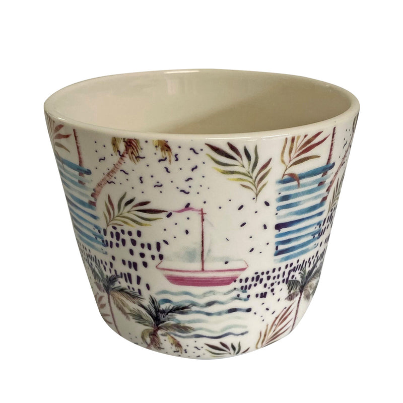 Tropics Ceramic Pot